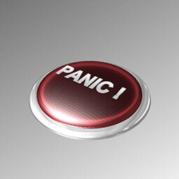 Panic Button Dark Icon