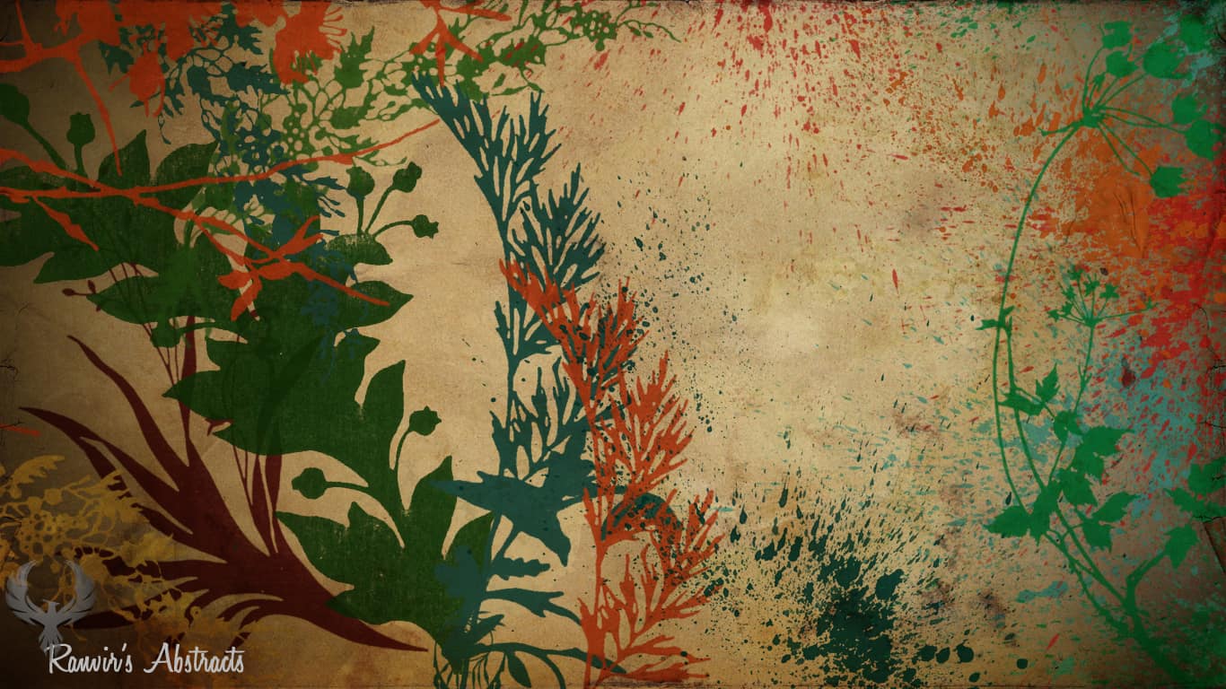 Flower art background Abstract Design