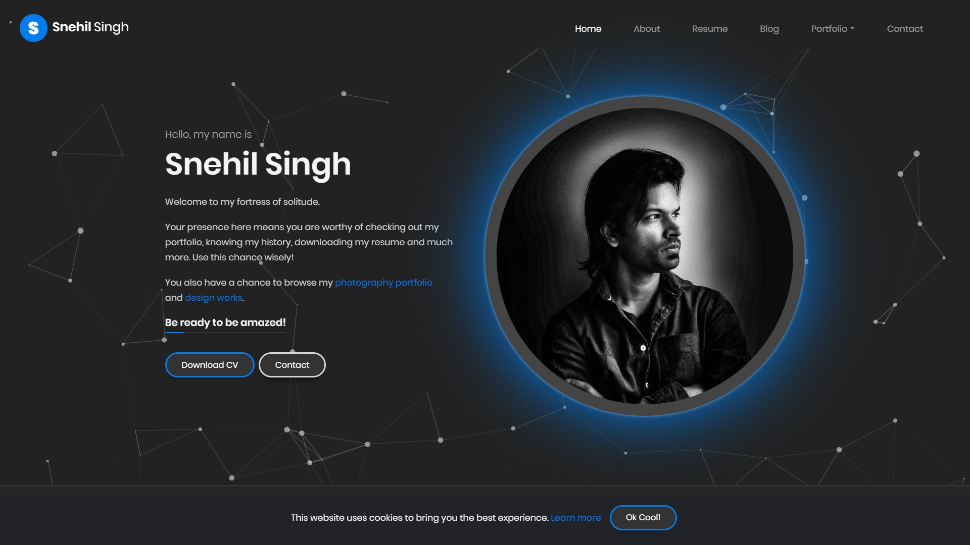 Snehil Singh Website